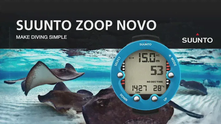 Suunto представляет: Zoop Novo — дайвинг становится проще